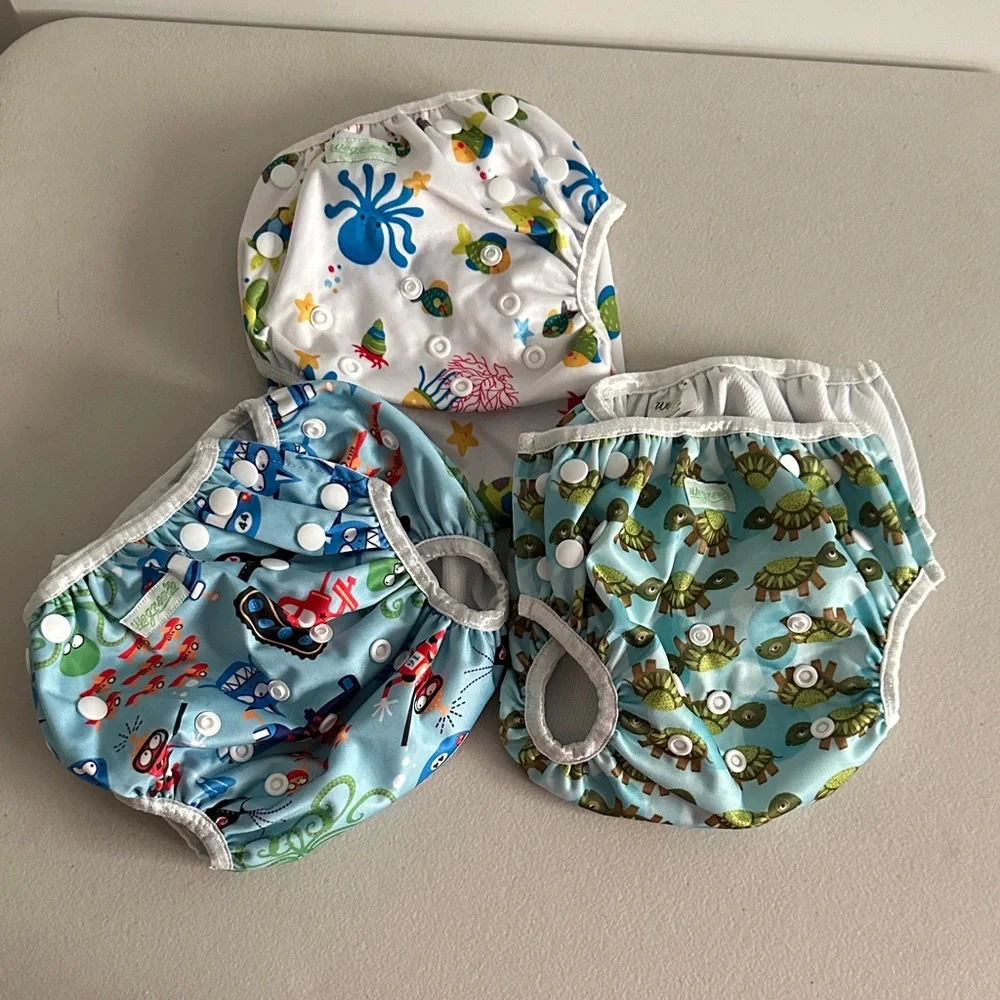 Colorful Kids Swim Diapers